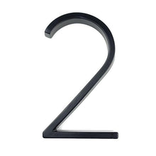 Load image into Gallery viewer, Floating House Numbers - Black 125mm - Floating House Numbers