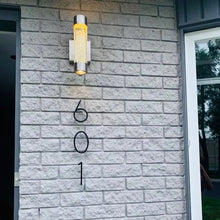 Load image into Gallery viewer, Floating House Numbers - Black 125mm - Floating House Numbers