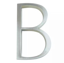 Load image into Gallery viewer, Floating House Numbers - Silver 125mm - Floating House Numbers