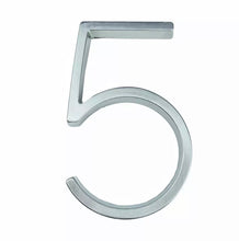 Load image into Gallery viewer, Floating House Numbers - Silver 125mm - Floating House Numbers
