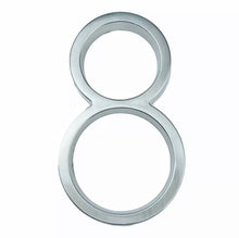 Load image into Gallery viewer, Floating House Numbers - Silver 125mm - Floating House Numbers