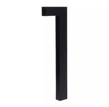Load image into Gallery viewer, Floating House Numbers - Black 155mm - Floating House Numbers