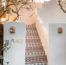 Load image into Gallery viewer, Floating House Numbers - Golden 155mm - Floating House Numbers