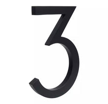 Load image into Gallery viewer, Floating House Numbers - Black 155mm - Floating House Numbers