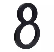 Load image into Gallery viewer, Floating House Numbers - Black 155mm - Floating House Numbers